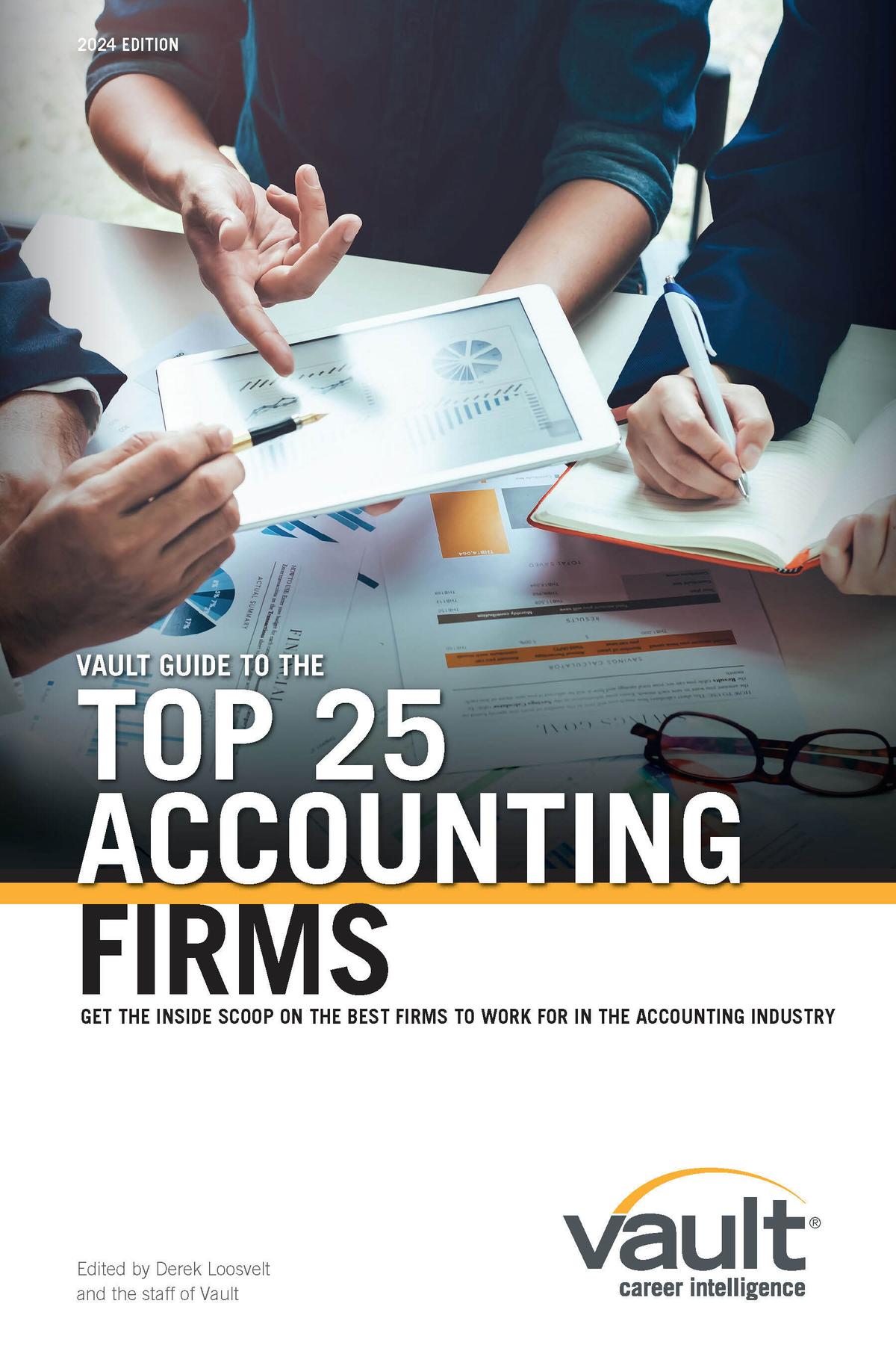 Vault Guide to the Top 25 Accounting Firms, 2024 Edition Vault